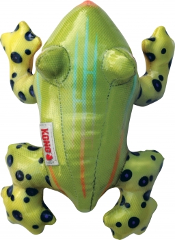Игрушка для собак KONG Shields Tropics Frog (Ширина 14 см, Длина 19 см)